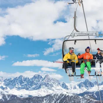 Seggiovia ski center latemar predazzo