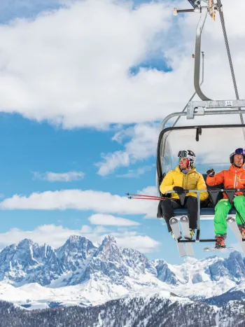 Seggiovia ski center latemar predazzo