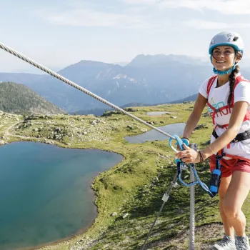 Trekking e ferrata dei Laghi Bombasel Alpe Cermis pg visitfiemme it foto Gaia Panozzo 28
