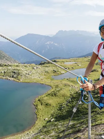 Trekking e ferrata dei Laghi Bombasel Alpe Cermis pg visitfiemme it foto Gaia Panozzo 28