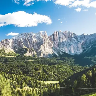 Latemar d'estate nella Val di Fiemme - Trentino