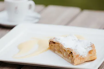 Strudel di mele in Trentino