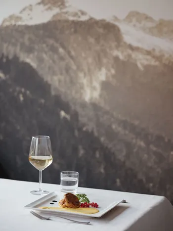 Una portata del ristorante Hotel La Montanara