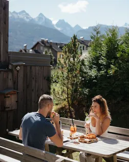 Giardino dell'Hotel La Montanara