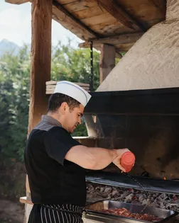 Barbecue in giardino