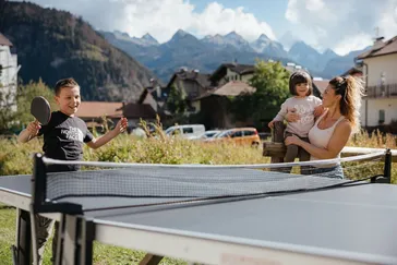 Ping pong giardino family hotel la montanara