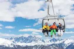 Seggiovia ski center latemar predazzo